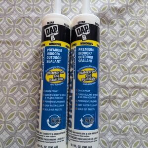 DAP Premium Indoor/Outdoor Sealant NWT Clear.